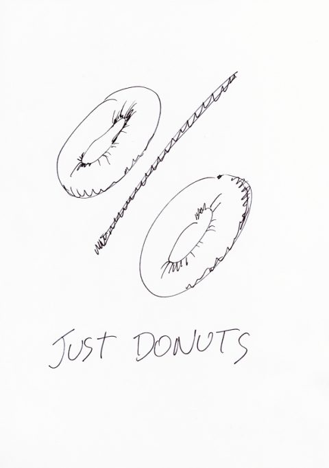 Just donuts 50%