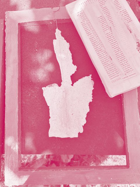 papier et lithographie :  créer le support, la surface, le volume